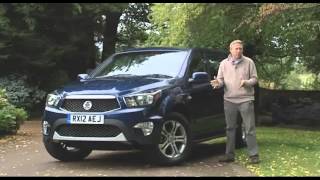 SsangYong Korando Sports 4x4 pickup [upl. by Annenn851]