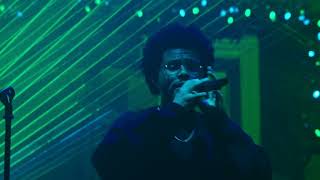 The Weeknd  Blinding Lights iHeartRadio Jingle Ball Live Performance [upl. by Laforge]