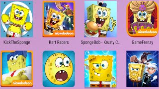 Sponge RunSpongeBob KrustyKick The SpongeSponge FrenzyKart RacersSpongeBob BFBBSuper Brawl [upl. by Ainimre]