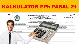 Kalkulator PPh Pasal 21 [upl. by Repinuj]