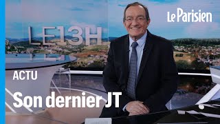 Mort de JeanPierre Pernaut  18 décembre 2020 le journaliste fait ses adieux au JT de TF1 [upl. by Dix61]