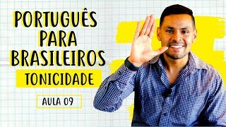 SÍLABA TÔNICA  Português para brasileiros  Elias Santana [upl. by Aicercul241]