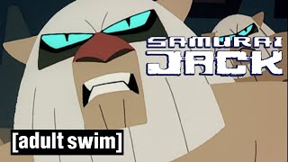 Samurai Jack  Jack vs Imakandi Hunters  Adult Swim UK 🇬🇧 [upl. by Ettenot]