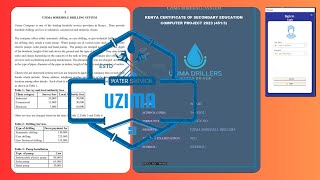 UZIMA BOREHALL DRILLING SYSTEM  KCSE 2024 Question Overview knecomputerprojects [upl. by Irene]