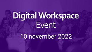 Digital Workspace Event aftermovie  Frankwatching Events [upl. by Naoma]