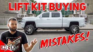 Rookie Mistakes When Lifting Your Truck [upl. by Yenhpad]