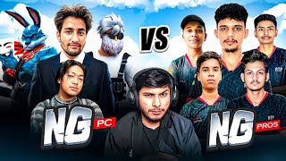 NG PC💻 X NG MOBILE📱6 VS 6🤯 Who Will Win❓ [upl. by Oniluap790]