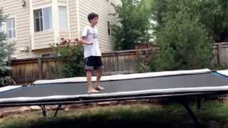 How to do a 720 degree twist on the trampoline [upl. by Arised3]