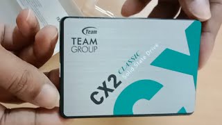 TEAMGROUP SATA SSD Unboxing and Install [upl. by Farmelo]