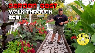 Walk Through of showcase Canna Lily Garden 2021 [upl. by Tirrej224]