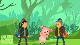 A Hunting We Will Go Nursery Rhymes and Kids Songs  Play With Crazy Bugs [upl. by Shaum]