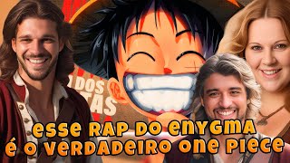 EMOCIONANTE FAMÍLIA REAGE AO RAP DO Rei dos Piratas  Luffy One Piece  Enygma [upl. by Cornela707]