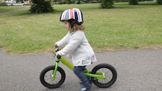 How to teach your child to ride a balance bike quickly and simply  Cycling UK [upl. by Elo]