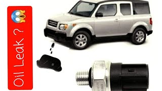 Honda Element  How to Replace Oil Pressure Switch [upl. by Tertia309]