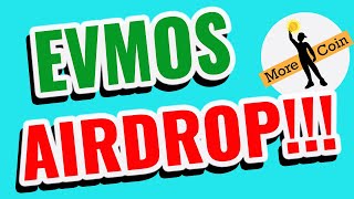 How To Get EVMOS Airdrop Cosmos and Osmosis Airdrops 2022 [upl. by Aicileb32]