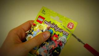 LEGO Minifigurki seria 16  OPENING SASZETEK [upl. by Ahern179]