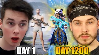 1200 DAYS in PUBG MOBILE 😱🔥 [upl. by Damle]