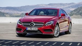 MercedesBenz 2015 CLS Coupé And CLS Shooting Brake Trailer [upl. by Akiria732]