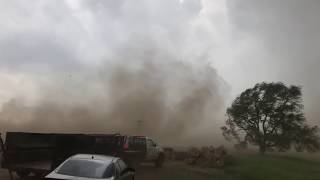 TORNADO INTERCEPT Dominator 3 intercepts tornado west of McCook NE [upl. by Hey]