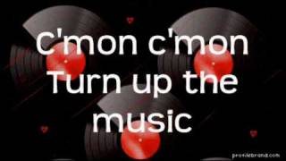 Turn up the music  Lemonade Mouth  Lyrics [upl. by Ahsieuqal923]