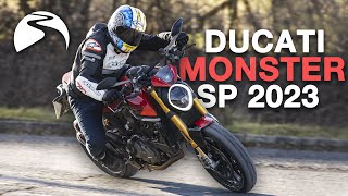 We test Ducatis new Monster SP 2023  BikeSocial [upl. by Adiela]