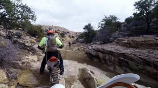 Dirt Biking Orange Trail San Rafael Swell Green River Utah [upl. by Lauretta]