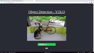 Object Detection API using YOLO and FLASK [upl. by Ennovy]