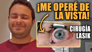 Me opero los OJOS con LASER Cómo es la CIRUGIA LASIK [upl. by Elamef]