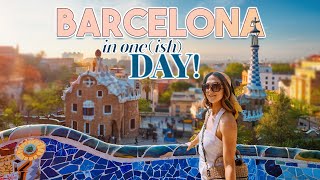 One Day in Barcelona Spain Travel Guide Top Attractions  Hidden Gems [upl. by Atekal]