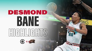 Desmond Bane Highlights vs LA Clippers [upl. by Brittney]