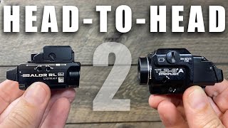 Tactical Light Comparison  Olight Baldr RL vs Streamlight TLR 8A [upl. by Pickard486]