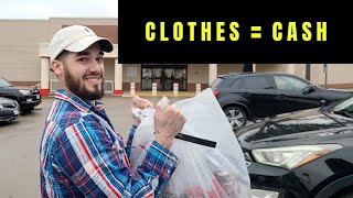 eBay Reselling for Beginners  How to Source Clothing from Thrift Stores [upl. by Airenahs]