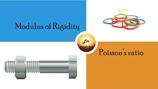 Modulus of rigidity and poissons ratio [upl. by Rolyat]