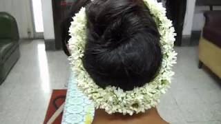 Bun maker Wedding hairstyle Hairstyle for Girls Bridal hairstyle Cute hairstyles [upl. by Simson862]