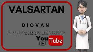 💊What is VALSARTAN used for Side effects uses warnings and doses of valsartan 80 mg Diovan [upl. by Assiroc]