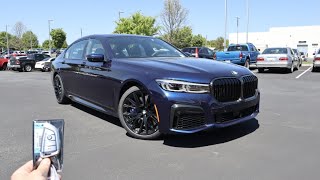 2022 BMW 750i xDrive Start Up Exhaust Test Drive and Review [upl. by Salesin835]