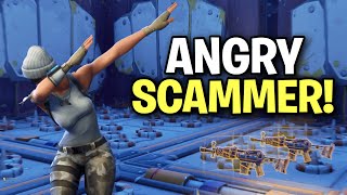 the angriest liar ever almost scams me Scammer Get Scammed Fortnite Save The World [upl. by Latoya]