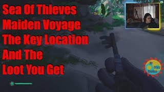 Sea Of Thieves Maiden Voyage The Key Location And The Loot You Get [upl. by Nannahs994]