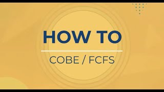 HOW TO Θέσεις COBEFCFS 2022 [upl. by Nenad]