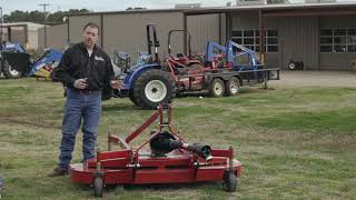 Maintaining your Finish Mower  Kelly Tractor [upl. by Ardnohs901]