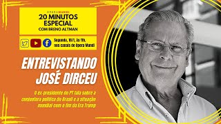 20min Entrevistando José Dirceu [upl. by Graniah44]