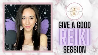 How to Conduct a Good Reiki Session [upl. by Nylak]