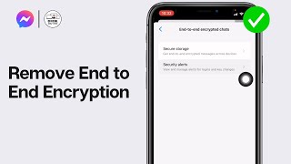 How To Remove End to End Encryption in Messenger 2024 [upl. by Bueschel]