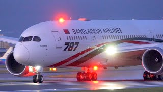 Beautiful Takeoff Biman Bangladesh Airlines S2AJU Boeing 7878 BG208 Manchester To Sylhet 1022020 [upl. by Shelagh130]