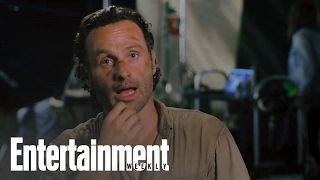 The Walking Dead Andrew Lincoln On The Show Being A Hit amp His Favorite Scene [upl. by Arrio]