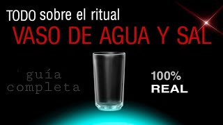 ⭕ Cómo USAR el VASO de AGUA y SAL debajo de la CAMA  RITUAL del VASO CON AGUA  GUÍA COMPLETA [upl. by Spiro600]