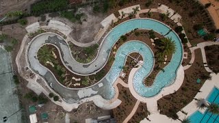 Lazy River Swimming Pool Surface Installation [upl. by Nomihs]