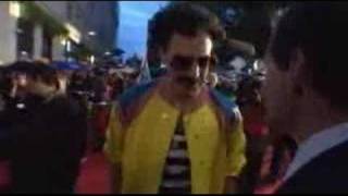 Borat Movie London Premiere BBC interview [upl. by Arikihs301]