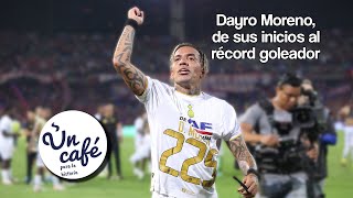 Los goles el récord y la carrera de Dayro Moreno relatados en Un Café para la historia [upl. by Enelec312]