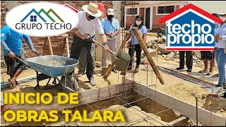 🎉 ¡INAUGURAMOS VIVIENDAS  TALARA 🎉  TECHO PROPIO  GRUPO TECHO [upl. by Orsay307]